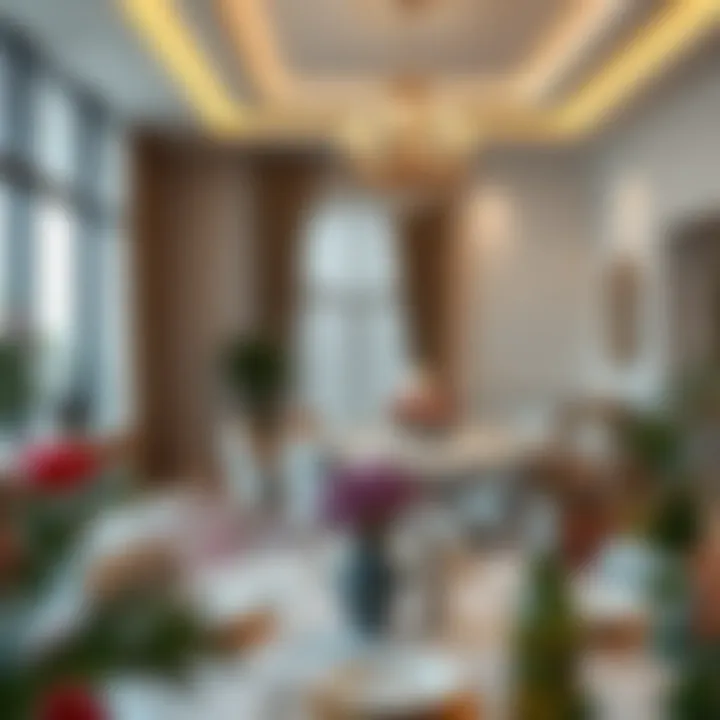 Elegant Dining Space in Al Warqa Dining area showcasing apartment rental in Al Warqa