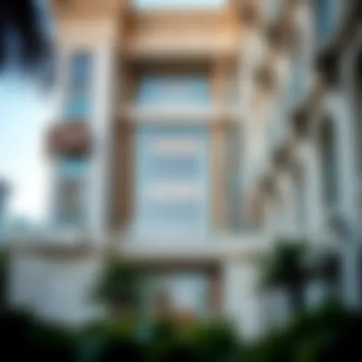 Stunning architectural details of Belgravia Dubai