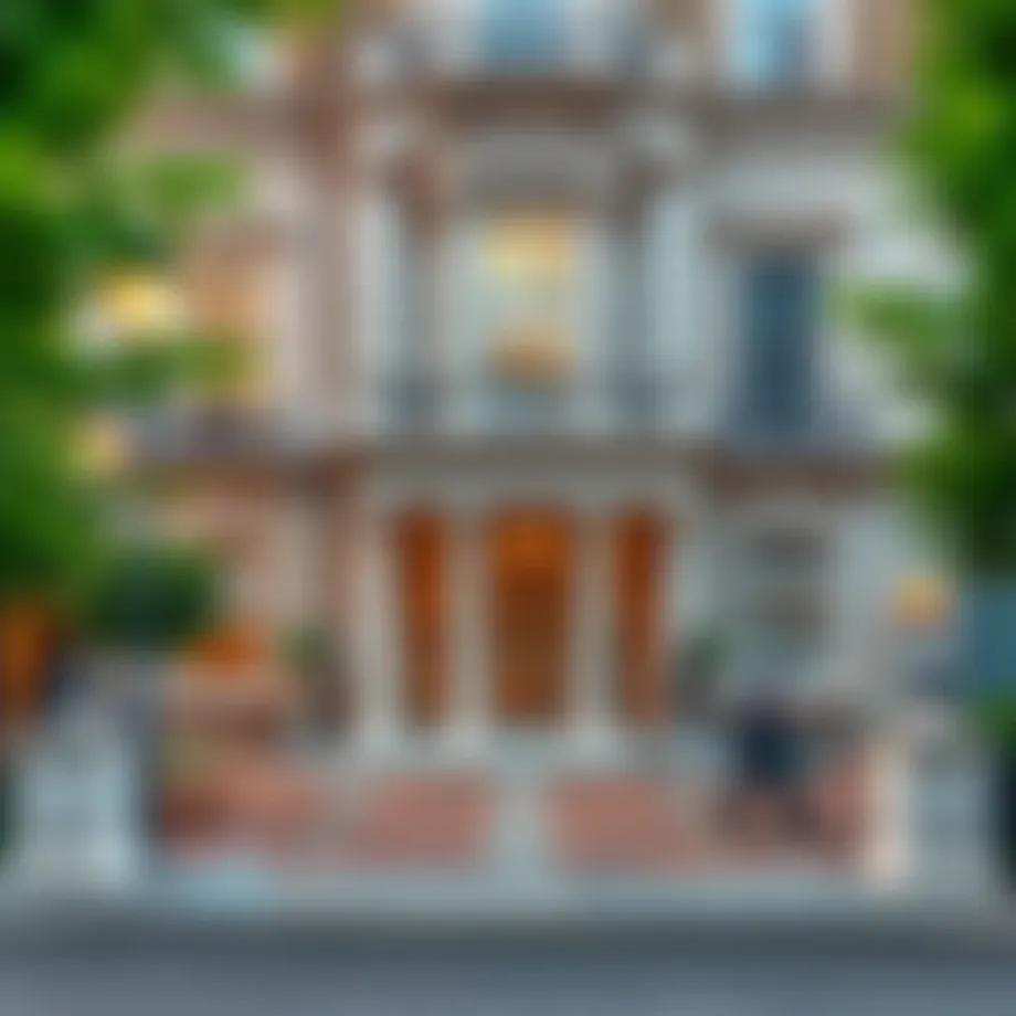 Luxurious Belgravia architecture showcasing elegance