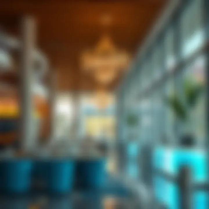 Modern Commercial Spaces in Blue Camp Modern commercial spaces contributing to the lifestyle in Blue Camp