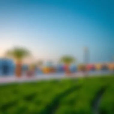 Recreational Areas in Blue Camp Al Quoz Inviting recreational areas offering relaxation and leisure