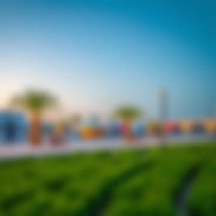 Recreational Areas in Blue Camp Al Quoz Inviting recreational areas offering relaxation and leisure