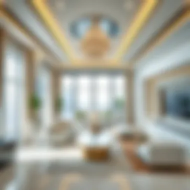 Luxury Interiors of DAMAC Tower Interior design showcasing luxurious amenities of DAMAC Tower