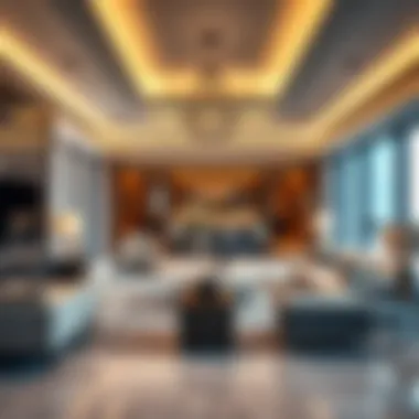 Contemporary Interior of Capella Residence Interior of a Capella residence highlighting contemporary amenities