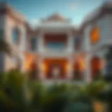 Architectural Elegance of Classic Properties in Dubai A stunning classic property in Dubai showcasing intricate architectural details