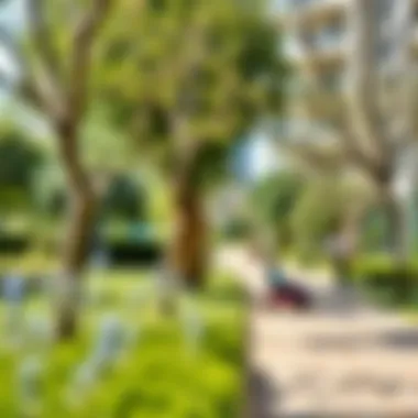 Nature and Leisure: Green Spaces in JLT Green spaces and leisure activities in JLT