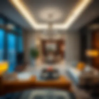 Luxury Living: Interiors of Cluster S Apartments Luxurious apartment interiors in Cluster S