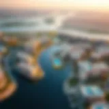 Aerial view of Damac Hills 2 Water Town