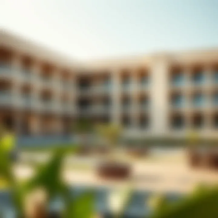 Contemporary Amenities for Residents Modern amenities in Damac Hills 2 community center