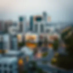 Modern skyline of Al Nahda 2 showcasing residential buildings