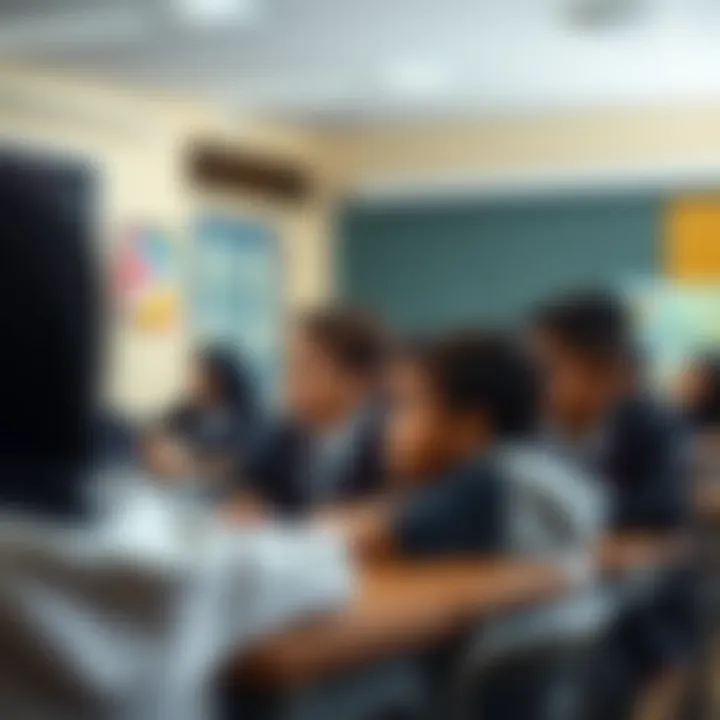 Classroom environment at Dubai British School with engaged students