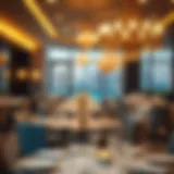 Lavish dining experience showcasing Dubai's culinary artistry