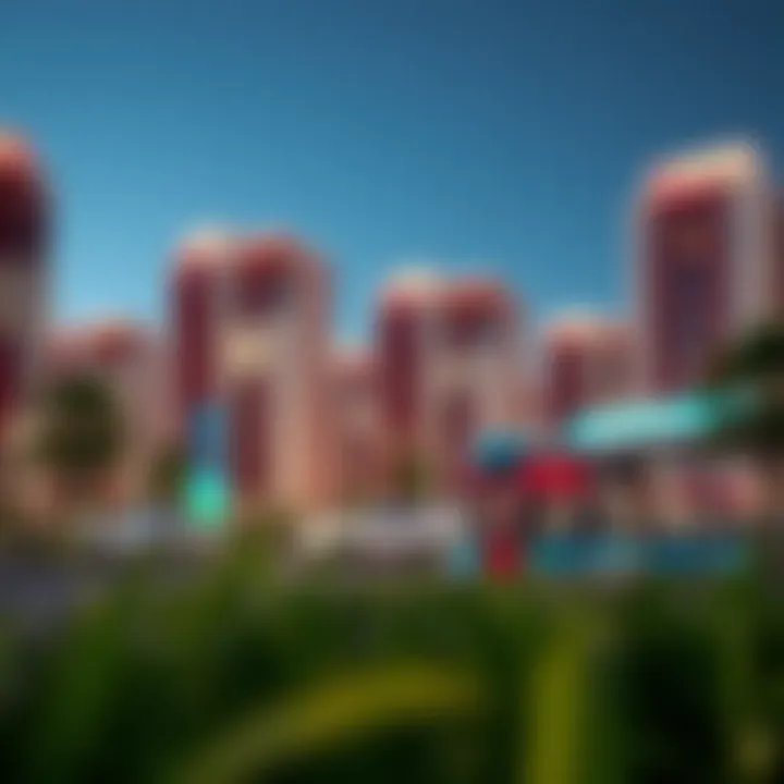 Real estate development near a Dubai Metro Red Line station reflecting investment potential