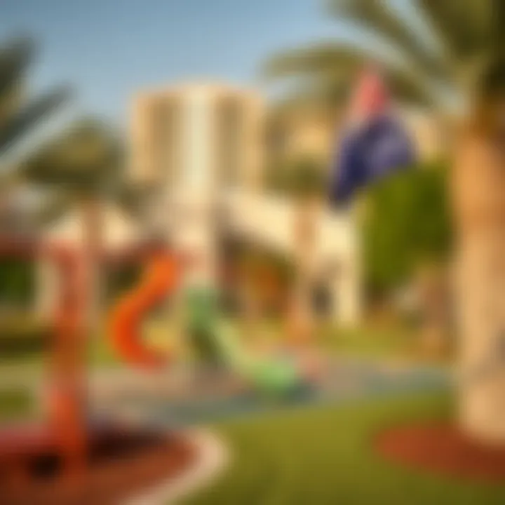 Community park featuring recreational facilities in Villanova