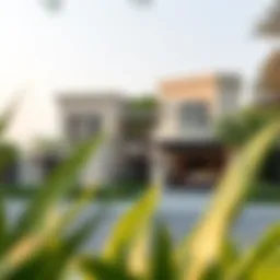 Stylish villa in Villanova with lush greenery