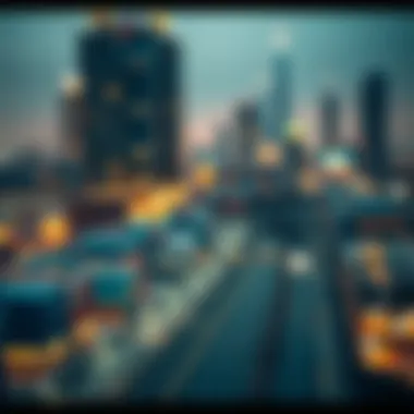 Graph depicting economic growth opportunities in Emirates Industrial City