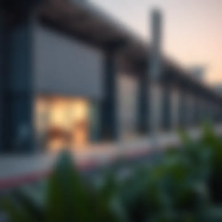 Modern industrial facilities within Emirates Industrial City