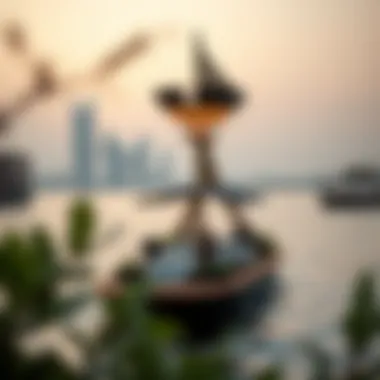 Sustainable practices showcased at a floating restaurant