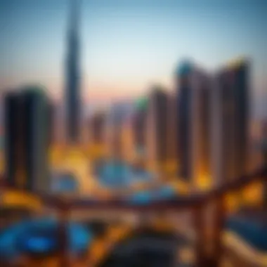 Stunning skyline of Dubai showcasing luxury apartments