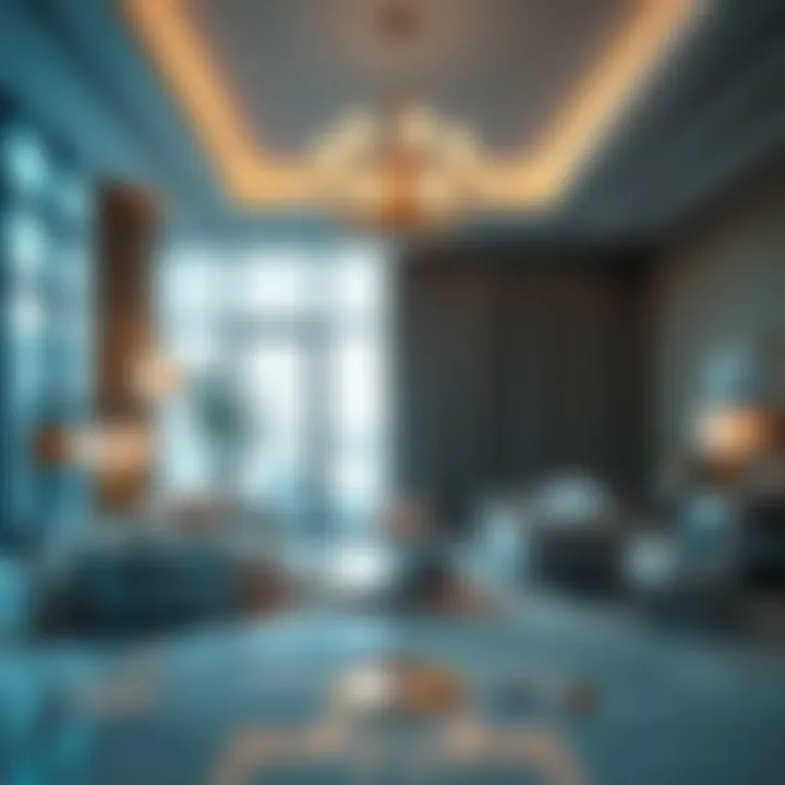 Elegant interior design highlighting the sophistication of residential units