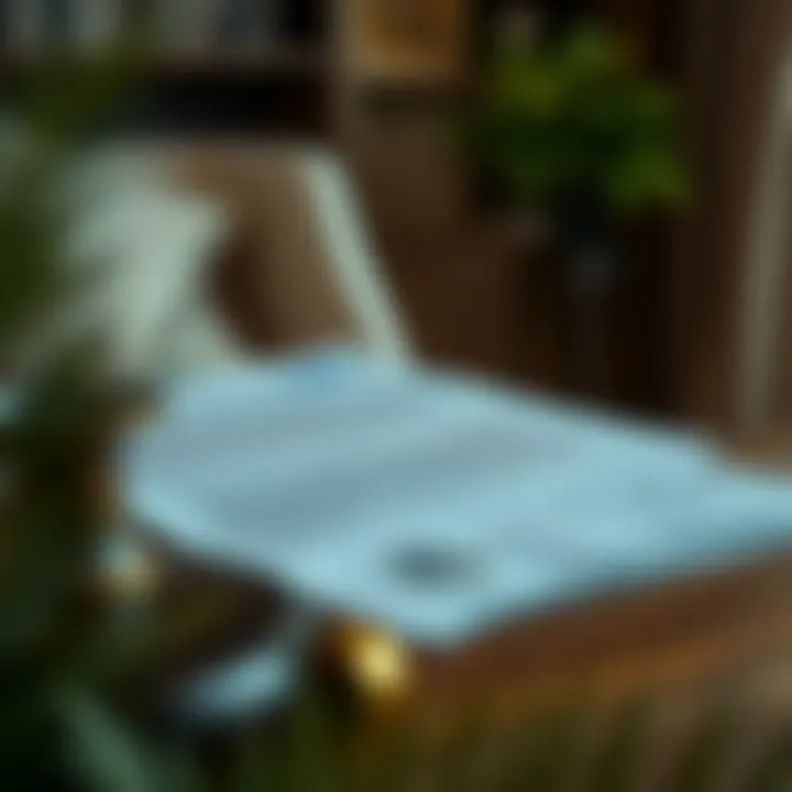 Legal documents symbolizing regulations and standards in maid services