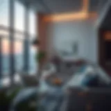 Luxurious Dubai apartment showcasing modern interiors