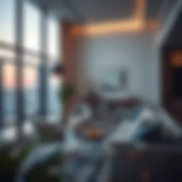 Luxurious Dubai apartment showcasing modern interiors