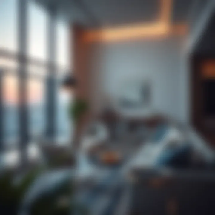 Luxurious Dubai apartment showcasing modern interiors