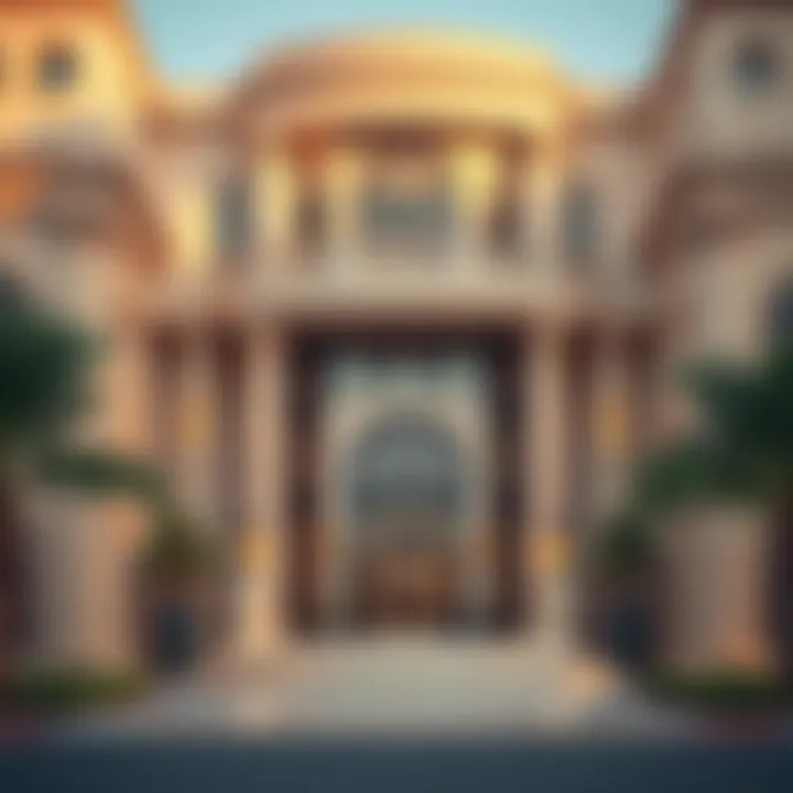 Architectural Elegance in Jumeirah Heights West Elegant architectural details in Jumeirah Heights West