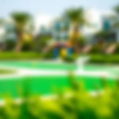 Community amenities at KSK Homes, including parks and recreational areas.