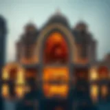 Stunning architectural view of La Perle