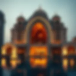 Stunning architectural view of La Perle