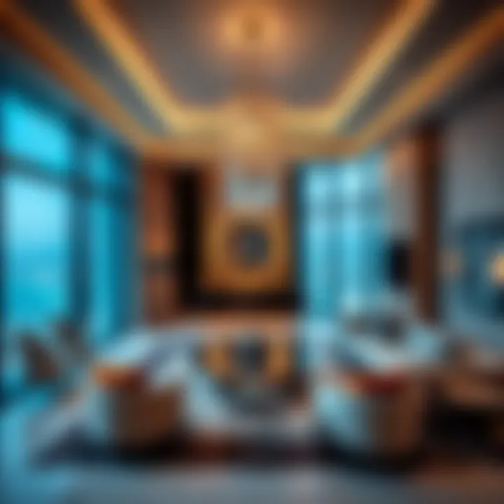 Luxurious interior design showcasing the elegance of Manchester Tower