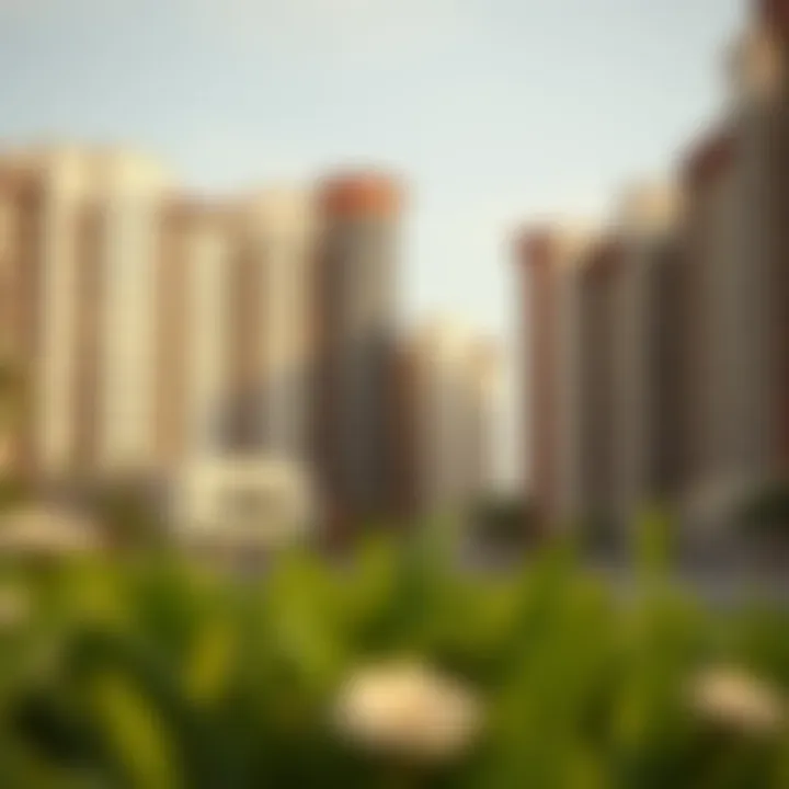 Luxury residential buildings in Mankhool