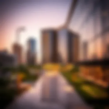 A panoramic view of Mankhool showcasing modern architecture