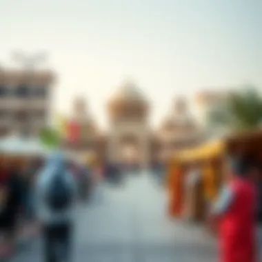 Community Life Near مركز المنارة Dubai Vibrant community atmosphere around مركز المنارة Dubai