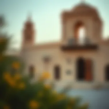 A glimpse of the cultural heritage site in Manzo Khalifa City