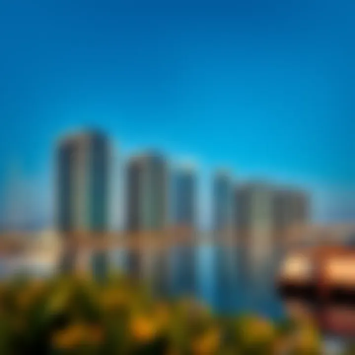 Stunning Waterfront View of مرسى السيف Stunning waterfront view of مرسى السيف showcasing modern architecture