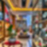 Interior view showcasing the vibrant retail space of منار مول