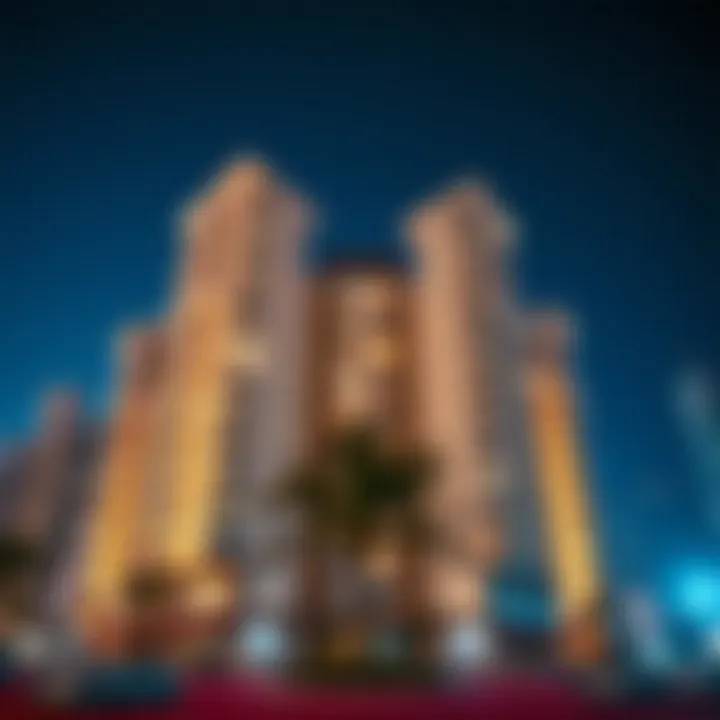 Modern residential complex in Mohammed Bin Rashid City highlighting innovative designs