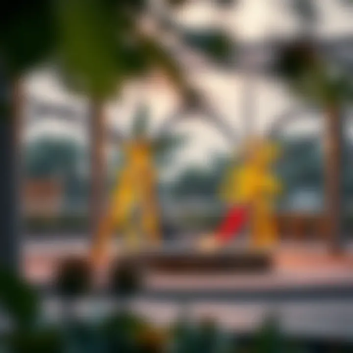 Community park in Murooj Al Furjan West providing leisure activities