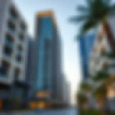 A modern residential building in Nasser Square symbolizing the evolving real estate market