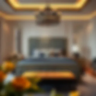 Luxurious bedroom furnishings highlighting quality craftsmanship