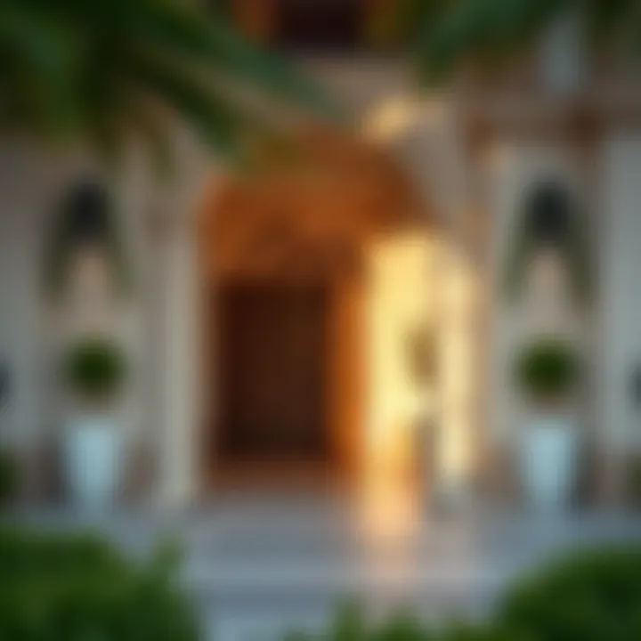 Charming Entryway of النوف 4 Welcoming entrance to النوف 4 showcasing its architectural charm