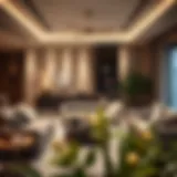 Stylish Pan Home living room setup featuring modern furniture