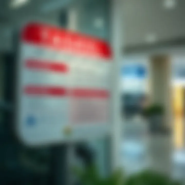 Informative Signage at Tasjeel Signage showcasing Tasjeel services