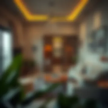 A cozy apartment living space in a popular Al Ain neighborhood