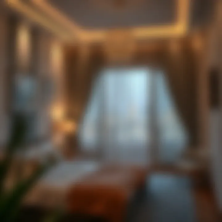 Cozy room interior available for rent in Shabia 9