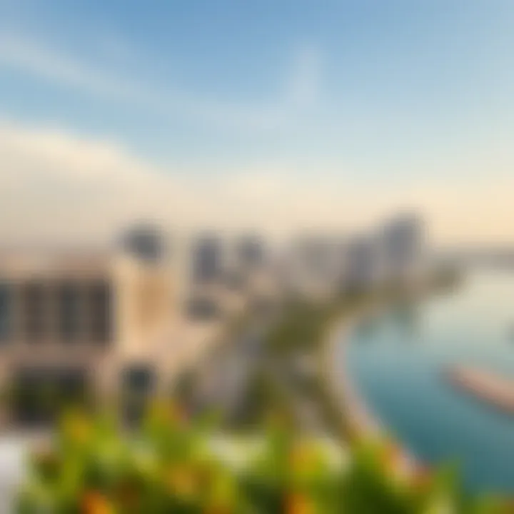 Panoramic view of Rove Business Bay showcasing modern architecture