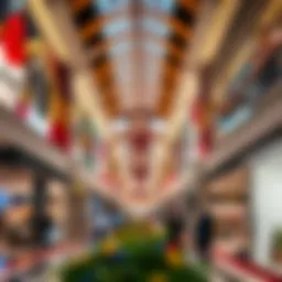 Vibrant interior showcasing Sahara Mall's retail space